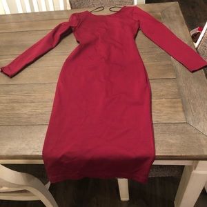 Red lulus dress